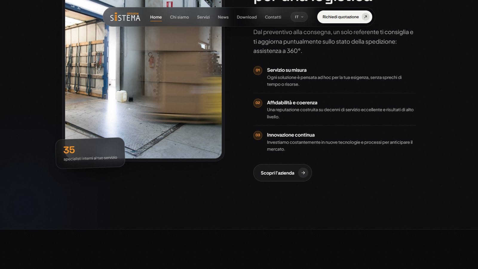 Sistema Spedizioni 3